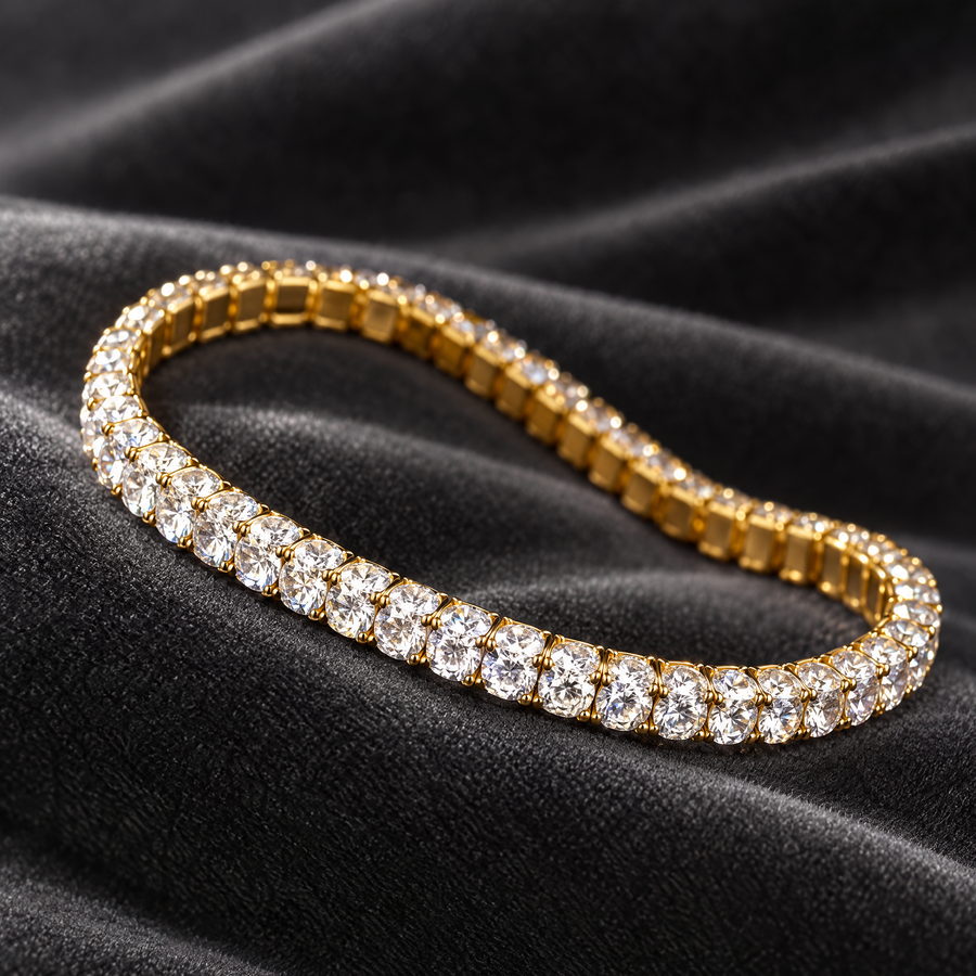 KRYAL Aura Elastic tennis bracelet in a black gift box
